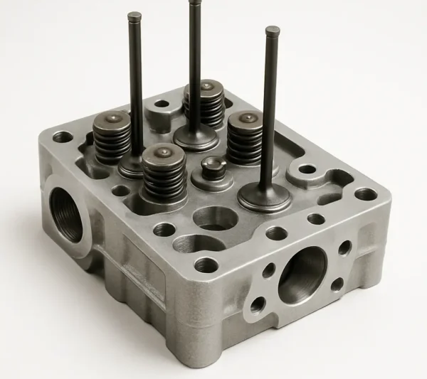 Cylinder Head with Valves