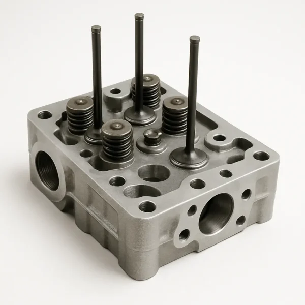 Cylinder Head with Valves