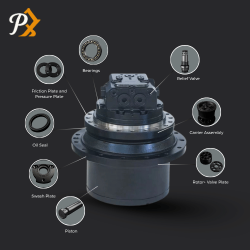 Travel Device and Motor Assembly Parts